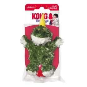 KONG Unstuffed Dog Toy Frog with Squeaker 1ea/XS