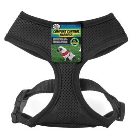 Four Paws Comfort Control Harness For Dogs Black, 1ea/SMall 1 ct