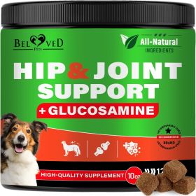 Dog Hip and Joint Supplement Arthritis Pain Relief Treats Glucosamine Chondroitin MSM Soft Chews for Senior Dogs Natural Medicine & Support Mobil