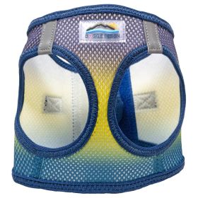 American River Choke Free Dog Harness Ombre Collection (Color: Cosmic Splash, size: XX-Small)