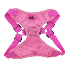 Wrap and Snap Choke Free Dog Harness by Doggie Design (Color: Candy Pink, size: X-Small)