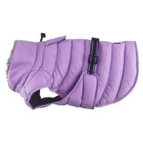 Alpine Extreme Weather Puffer Coat (Color: Soft Plum, size: 4X-Large)
