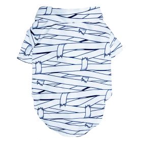 Halloween Camp Shirts (Color: Mummy, size: 2X-Large)