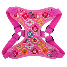 Wrap and Snap Choke Free Dog Harness by Doggie Design (Color: Maui Pink, size: medium)